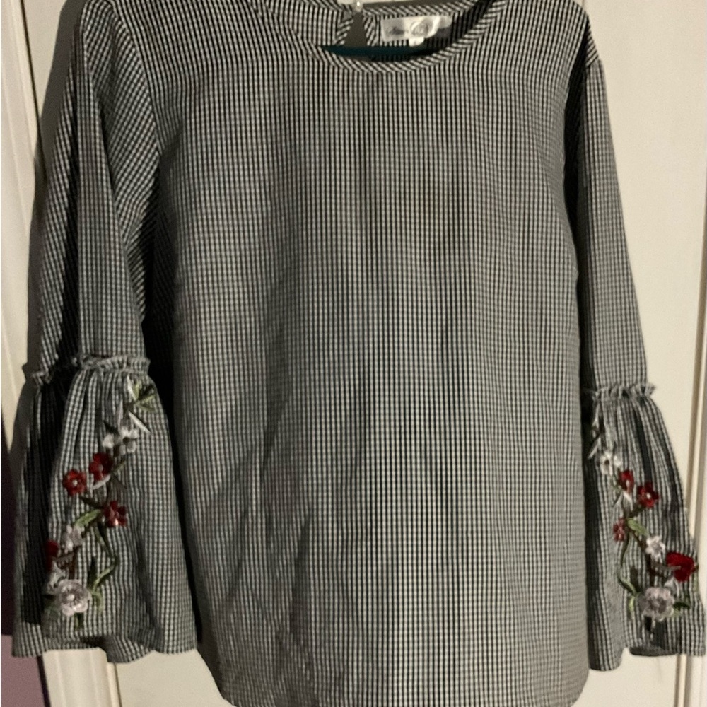 STEM & VINE WOMEN BLOUSE SZM